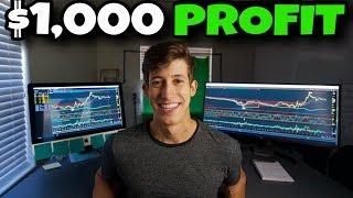 FINALLY A $1,000 PROFIT DAY