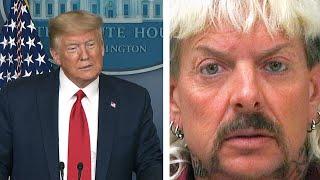 President Trump says he will look into Tiger King Joe Exotic’s case