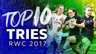 Top 10 Tries from Rugby World Cup 2017 | New Zealand, England, USA & More