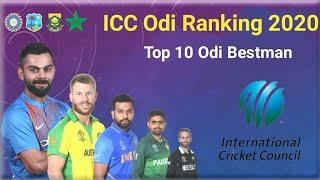 ICC Ranking 2020 | Top 10 ODI Batsman |  List ICC Ranking 2020 | Live news