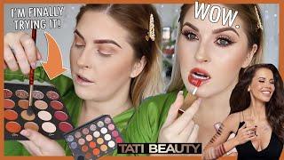 I tried TATI BEAUTY and other new makeup.... 