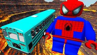 Beamng Drive - Top 10 School Bus Crashes You Can't Survive #5 - BeamNG-Destruction