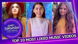 Junior Eurovision 2019 - Top 10 Most Liked Official Music Videos