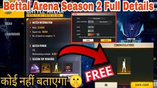 XXXTentacion - Changes ❤️ battle arena season 2 rewards |battle arena season 2 |free fire new event