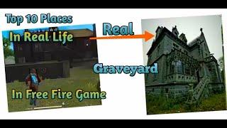 Top 10 Free Fire Places in Real Life || Free Fire Game || Tips and Tricks |