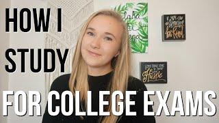 My Top 5 Study Tips for College Exams