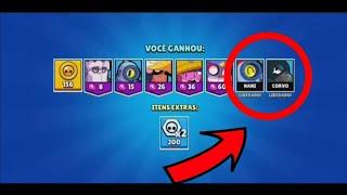 (7 ITENS GANHOU NANI E CORVO) TOP 10, MELHORES REAÇÕES AO GANHAR BRAWLER BRAWL STARS