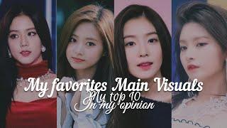 my favorite main visuals// top 10// girl group ver.