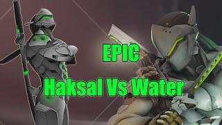 Haksal Vs Water EPIC Genji Battle - Top 500 Overwatch Season 19