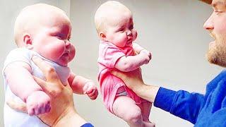 Parents Are HERO ★ Twins Babies And Daddy Getting Trouble With Everything At Home