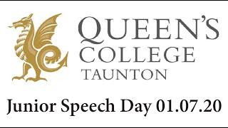 Queen's College Junior Speech Day 01.07.20