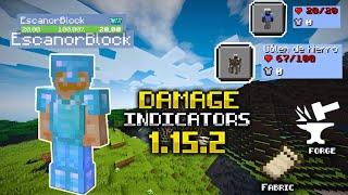 DAMAGE INDICATORS MOD 1.15.2  ❤️  Minecraft 1.15.2 ❤️ Descarga e Instalación (Forge & Fabric)