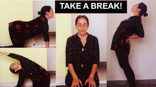 10 minute yoga for Lunch & Office Break| The Best Yoga Teacher in Youtube| Stretch&De-stress