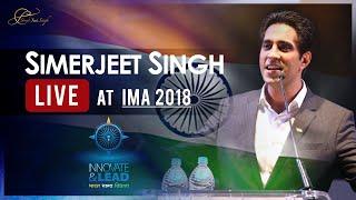 Top Motivational Speaker in India Simerjeet Singh Keynote on Leadership Innovation Inspiration IMA