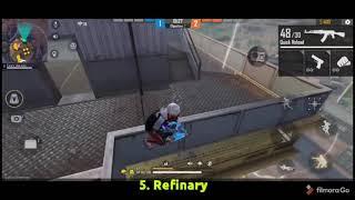 TOP 10 CLASH SQUAD SECRET PLACE FOR RANK PUSHING || WITHOUT HELP OF FRIENDS