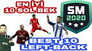 En İyi 10 Sol Bek / Best 10 Left-Back / SOCCER MANAGER 2020