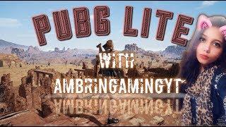 PUBG MOBILE LITE MORNING MASTI WITH AMBRINGAMINGYT /INDIAN GIRL GAMER ROAD TO 3000 SUBSCRIBERS