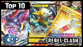 **TOP 10** Rebel Clash Pokemon Cards