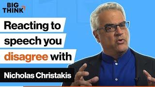 How should you react to speech you disagree with? | Nicholas Christakis | Big Think