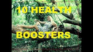 Top 10 Tips For Boosting Immunity and Vibrant Health -Plus My Exercise Moves For a Small Space