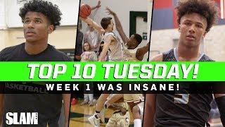 Jalen Green & Bronny James Headline SLAM Top 10 Tuesday!