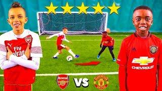10 YEAR OLD KID POGBA vs 10 YEAR OLD AUBAMEYANG.. AMAZING Football Competition