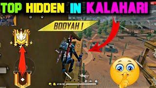 Top 10 Secret Place in Kalahari Map Free Fire __ FREE FIRE GAMER'S