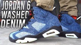 COP OR NOT ? AIR JORDAN 6 WASHED DENIM REVIEW AND ON FOOT IN 4K !!!