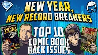 Record Breaking Comic Sales to Start the New Year! // Top 10 Back Issues ft. GemMintCollectibles