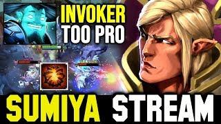 Storm Spirit is Amazed by SUMIYA Fap Hand | Sumiya Invoker Stream Moment #1232