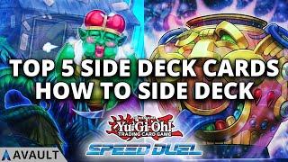 Yu-Gi-Oh! [Speed Duel Discussion] How to Side Deck + Top 5 Side Deck Cards! February 2020