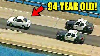 Top 10 Craziest CAR CHASES Caught on Camera! (94 Year Old, Crazy Truck)