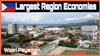 Top 10 Largest Region Philippines Economies by GDP.