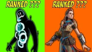 Ranking The Top 10 Skins Of Fortnite Season 6 So Far........