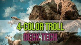 Mtg Deck Tech: 4-Color Troll in Throne of Eldraine Standard!