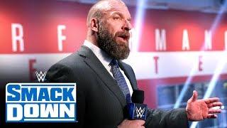 Triple H welcomes SmackDown to the WWE Performance Center: SmackDown, March 13, 2020