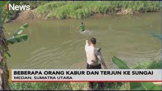 Polisi Gerebek Kampung Narkoba, Sejumlah Orang Nekat Ceburkan Diri ke Sungai - Police Line 11/03