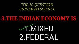 top 10 question on space and economy//answer and question // universal science