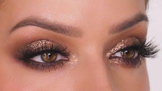 Sparkly Neutral Smokey Eye Tutorial | Shonagh Scott