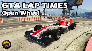 Fastest Open Wheel Cars (2020) - GTA 5 Best Fully Upgraded Cars Lap Time Countdown
