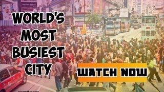 Top 10 Busiest city in the world.