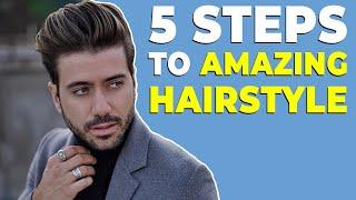 How ANY GUY Can Have Amazing Hair in 5 steps | Alex Costa