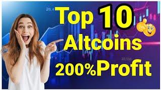 Top 10 altcoins this month big pump|| Best altcoins to buy now #bitcoin_bangladesh #altcoin