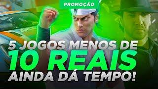 CORRE! 5 JOGOS MENOS de 10 REAIS na PROMOÇÃO da XBOX LIVE para aproveitar!