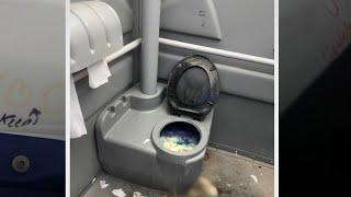 Rideshare drivers expose deplorable condition of portable toilets at San Antonio International A...