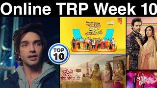 Online TRP of Week 10 | TRP of this Week | Top 10 Shows