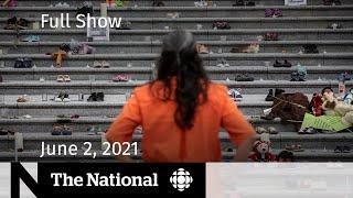 Catholic Church accountability, Ontario schools, The Tragically Hip | The National for June 2, 2021