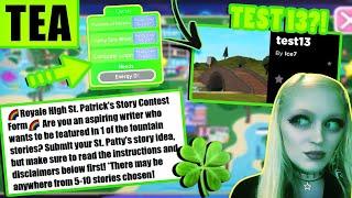 NEW QUESTS, St.Patrick's STORY CONTEST! TEST 13 = AREA 51 