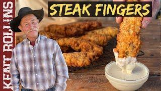 Steak Fingers | Dairy Queen Remake Steak Finger Basket with Gravy