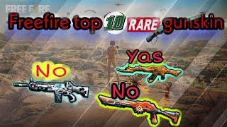 freefire top 10 underrated gun skin  best in any time poker mp40 , titanium scar ,m1887 vn gaming